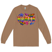 Toasted Coconut Human pride Long Sleeve Tee - FaDigitalArtStudio