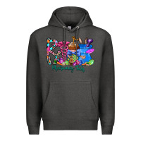 Charcoal Heather easter pharmacy Premium Hoodie - CowhideDigitalArt
