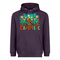 Plum life is better by the campfire Heavyweight Hoodie - AdoDesignShop