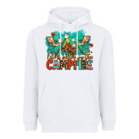 White life is better by the campfire Heavyweight Hoodie - AdoDesignShop