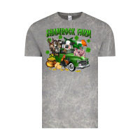Cloud Rock Shamrock farm Vintage Tee - CowGirlArtShop