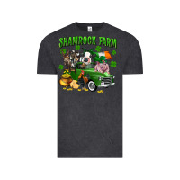 Vintage Black Shamrock farm Vintage Tee - CowGirlArtShop