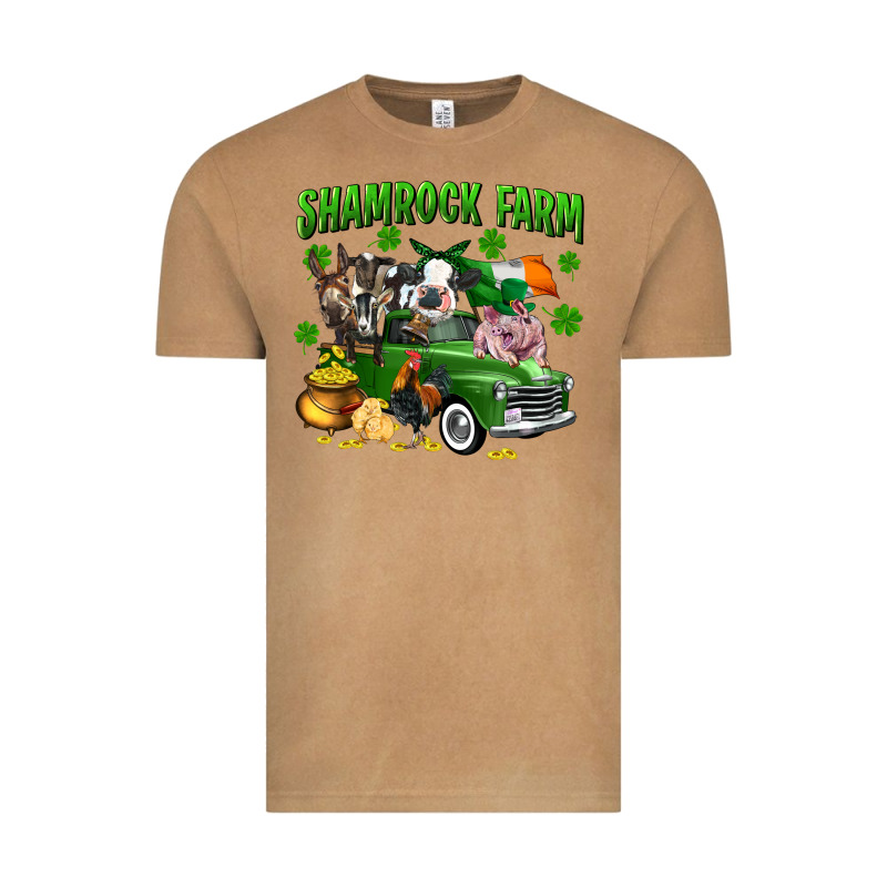 Shamrock Farm Vintage Tee by CowGirlArtShop | Teevron