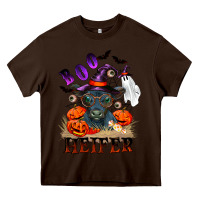 Chocolate Brown Boo heifer black angus Heavy Core Tee - RanaPortraitStore