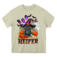Mossy Boo heifer black angus Heavy Core Tee - RanaPortraitStore