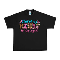 Black half of my haert is deployed olivia Urban Heavy Tee - OliviaCreatesArt