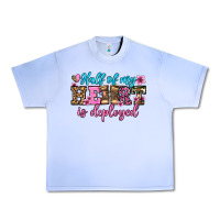 Grape Ice half of my haert is deployed olivia Urban Heavy Tee - OliviaCreatesArt