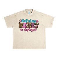 Sandshell half of my haert is deployed olivia Urban Heavy Tee - OliviaCreatesArt