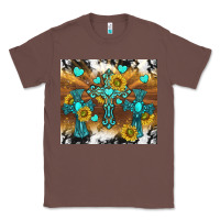 Chestnut western crosses and sunflowers Classic Tee - TumblerDesignByShophia
