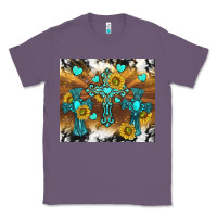 Lavender western crosses and sunflowers Classic Tee - TumblerDesignByShophia