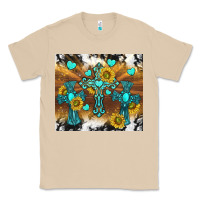 Mushroom western crosses and sunflowers Classic Tee - TumblerDesignByShophia