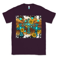 Plum western crosses and sunflowers Classic Tee - TumblerDesignByShophia