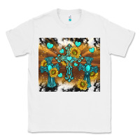 White western crosses and sunflowers Classic Tee - TumblerDesignByShophia