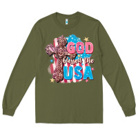 God Blessed The Usa Long Sleeve Tee | Teevron