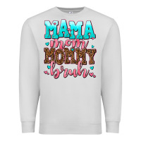 Dove Grey mama mom mommy bruh Premium Sweatshirt - AdoDesignShop