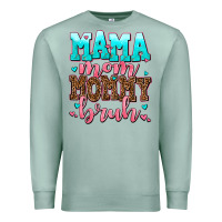 Seafoam mama mom mommy bruh Premium Sweatshirt - AdoDesignShop