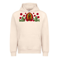Sandshell lady of Guadalupe cactus rose Urban Hoodie - JahusDesignShop