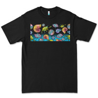 Black sea shells Premium Tee - TumblerDesignByShophia