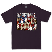 Plum baseball dad Premium Tee - Jasminsmagicworld