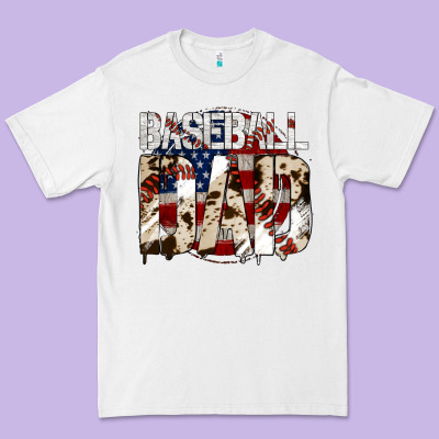 Baseball Dad Premium Tee Designed By Jasminsmagicworld