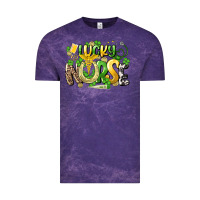 Cloud Purple lucky nurse St. Patrick's Vintage Tee - HowdyJamesFarm