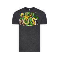 Vintage Black lucky nurse St. Patrick's Vintage Tee - HowdyJamesFarm