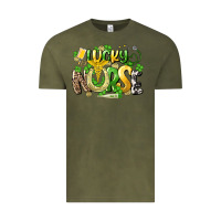 Vintage Olive lucky nurse St. Patrick's Vintage Tee - HowdyJamesFarm