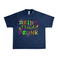 Navy drink drank drunk mardi gras olivia Urban Heavy Tee - OliviaCreatesArt
