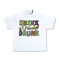 White drink drank drunk mardi gras olivia Urban Heavy Tee - OliviaCreatesArt