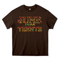 Chocolate Brown juneteenth 1865 Heavy Core Tee - NancyCooperArtShop