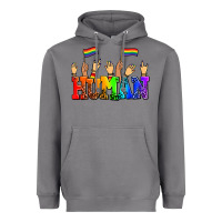 Storm human with hands and pride flags Heavyweight Hoodie - AdoDesignShop