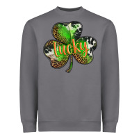 Storm st. patricks day lucky shamrock Heavyweight Sweatshirt - BarkalooDesign