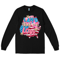 Black Merica leopard lightning bolt Long Sleeve Tee - FaDigitalArtStudio