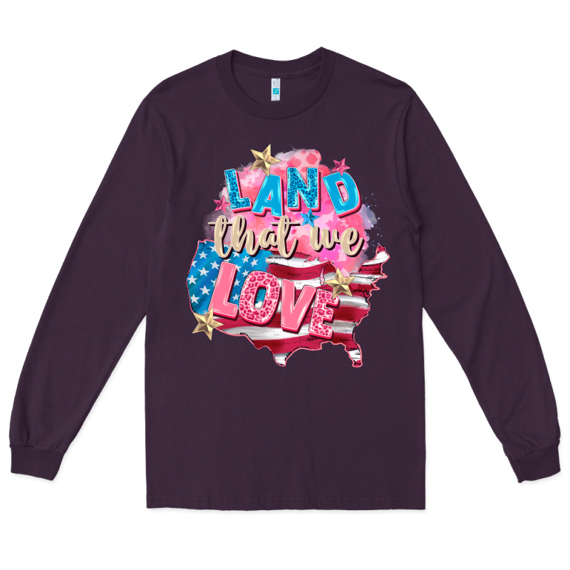 Merica Leopard Lightning Bolt Long Sleeve Tee by FaDigitalArtStudio | Teevron