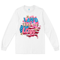 White Merica leopard lightning bolt Long Sleeve Tee - FaDigitalArtStudio