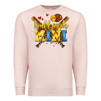 Pale Pink ballpark mini Premium Sweatshirt - AdoDesignShop