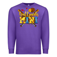 Purple ballpark mini Premium Sweatshirt - AdoDesignShop