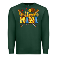 Sports Green ballpark mini Premium Sweatshirt - AdoDesignShop