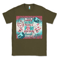 Army Green every patient leaves a paw print in my heart Classic Tee - TumblerDesignByShophia