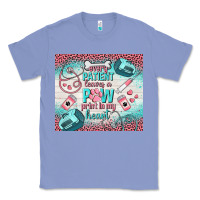 Colony Blue every patient leaves a paw print in my heart Classic Tee - TumblerDesignByShophia