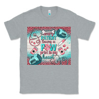 Heather Grey every patient leaves a paw print in my heart Classic Tee - TumblerDesignByShophia