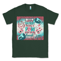 Sports Green every patient leaves a paw print in my heart Classic Tee - TumblerDesignByShophia
