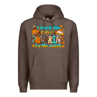 Coffee i teach the cutest pumpkins in the patch Premium Hoodie - CowhideDigitalArt