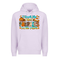Lilac i teach the cutest pumpkins in the patch Premium Hoodie - CowhideDigitalArt