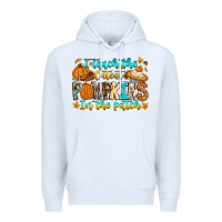White i teach the cutest pumpkins in the patch Premium Hoodie - CowhideDigitalArt