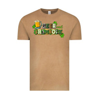 Beer And Shamrock Vintage Tee | Teevron