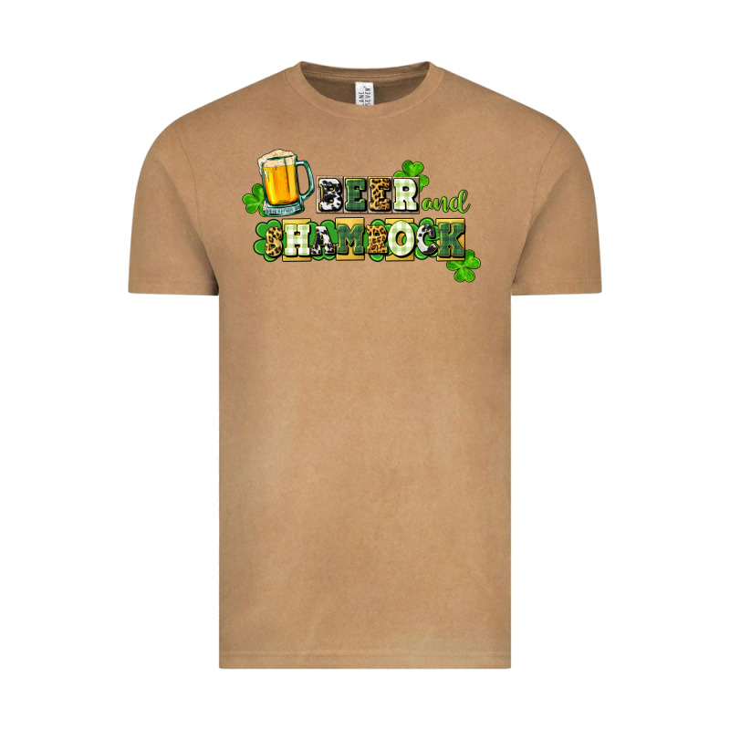 Beer And Shamrock Vintage Tee by CowGirlArtShop | Teevron