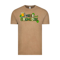 Vintage Coffee Beer and shamrock Vintage Tee - CowGirlArtShop
