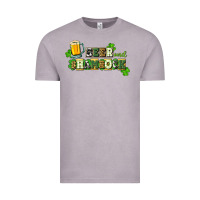 Vintage Zinc Beer and shamrock Vintage Tee - CowGirlArtShop