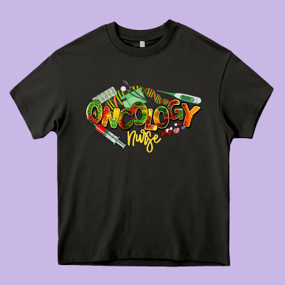 Oncology Nurse Juneteenth Heavy Core Tee Designed By Nancycooperartshop